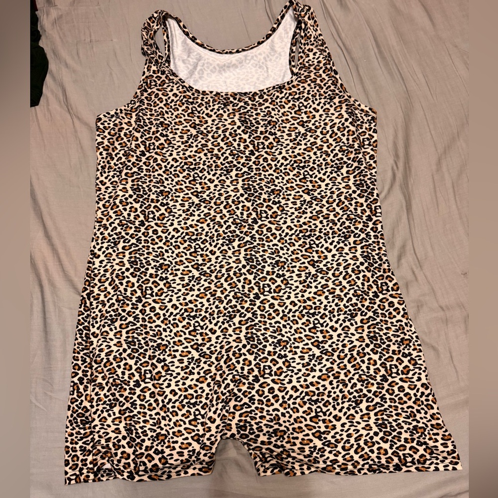 SHEIN Leopard Print Jumpsuit